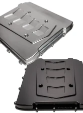 Billet Specialties Gen V LT4 Chevron Supercharger Lid Raw Machine Cadillac | Chevrolet 2015-2023                                     - N95068 - Image 4