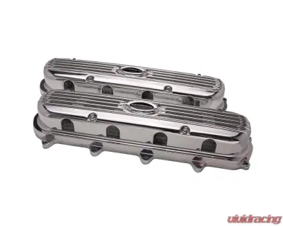 Billet Specialties Polished LT Modular Ribbed Valve Cover Pair - P95570