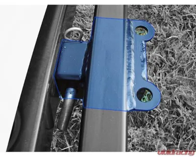 Rock Hard 4x4 Patriot Series Rear Bumper with Tire Carrier for Ford Bronco 1966-1977 - RH-6101