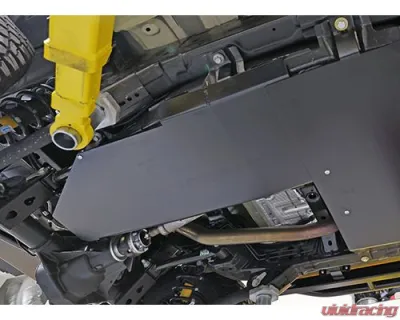 Rock Hard 4x4 Aluminum Complete Bellypan Skid Plate System without Factory Fuel Skid Ford Bronco 2DR 2021+ - RH-60540