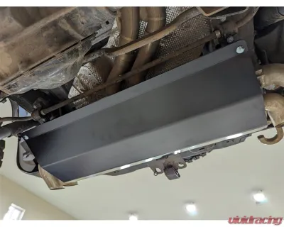 Rock Hard 4x4 Aluminum Muffler Skid Plate for 392 HEMI Jeep Wrangler JL 2/4DR 2018+ - RH-90545