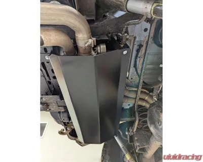 Rock Hard 4x4 Aluminum Muffler Skid Plate for 392 HEMI Jeep Wrangler JL 2/4DR 2018+ - RH-90545