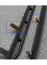 Rock Hard 4x4 RHX Series Tube Slider Rocker Guards with Flat Step for Jeep Wrangler JK 2DR 2007-2018                                     - RH-6022 - Image 16