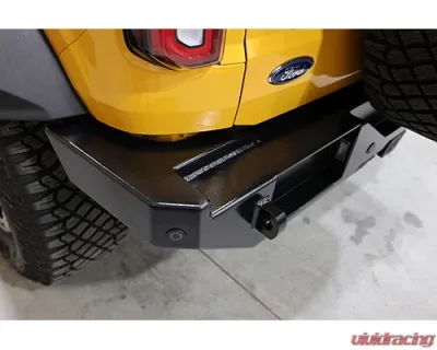 Rock Hard 4x4 Aluminum Patriot Series Rear Bumper for Ford Bronco 6G 2021+ - RH-60340