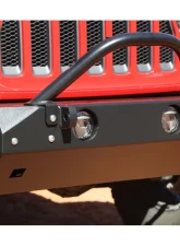 Rock Hard 4x4 Aluminum Patriot Series Mid-Width Front Bumper for Jeep Wrangler JL | Gladiator JT 2018+                                     - RH-90249 - Image 4