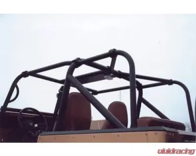 Rockhard 4x4 Unpainted Family Style Rear Side & Overhead Angle Bars Jeep CJ7 1979-1986 - RH-1003-A