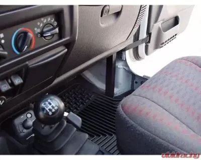 Rockhard 4x4 Unpainted Sport Cage Floor Mounts Jeep CJ5 | CJ7 | CJ8 1976-1986 - RH-1003-F