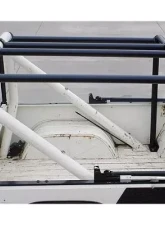 Rockhard 4x4 Unpainted Bolt-In Rear Sport Cage Jeep CJ8 Scrambler 1981-1986                                     - RH-1005-A - Image 4