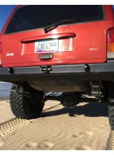 Rock Hard 4x4 Patriot Series Rear Bumper for Bushwacker Flat Flares Jeep Cherokee XJ 1984-2001                                     - RH-1013-E - Image 9