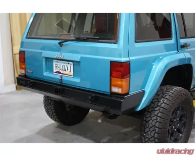 Rockhard 4x4 Bushwacker Flares Patriot Series Rear Bumper W/o Tire Carrier Jeep Cherokee XJ 1984-2001 - RH-1013-C