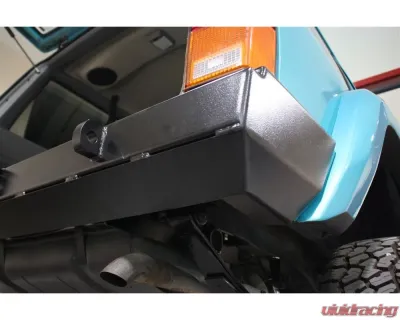 Rockhard 4x4 Bushwacker Flares Patriot Series Rear Bumper W/o Tire Carrier Jeep Cherokee XJ 1984-2001 - RH-1013-C