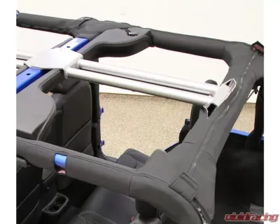 Rockhard 4x4 Unpainted Rear Overhead Center Bars Jeep Wrangler JK 4-Door 2007-2018 - RH-1030-A