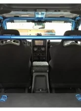 Rockhard 4x4 Unpainted Front Seat Harness Bar Jeep Wrangler JK 2-Door 2007-2018                                     - RH-1030-SFH2 - Image 3