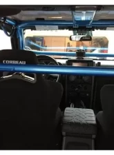 Rockhard 4x4 Unpainted Front Seat Harness Bar Jeep Wrangler JK 2-Door 2007-2018                                     - RH-1030-SFH2 - Image 4