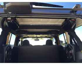 Rock Hard 4x4 Rear Cargo Accessory Mount Bar for Jeep Wrangler JK 4DR 2007-2018