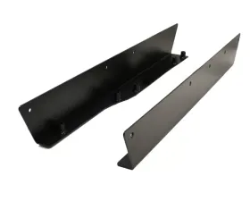 Rockhard 4x4 Black Patriot Series Rocker Guards W/O Tube Sliders Jeep Wrangler TJ 1997-2006