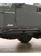 Rock Hard 4x4 Patriot Series Rocker Guards w/ Tube Sliders - Raw Finish for Jeep Wrangler TJ 1997-2006                                     - RH-3001-S - Image 10