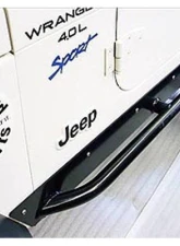Rock Hard 4x4 Patriot Series Rocker Guards w/ Tube Sliders - Raw Finish for Jeep Wrangler TJ 1997-2006                                     - RH-3001-S - Image 12