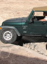 Rock Hard 4x4 Patriot Series Rocker Guards w/ Tube Sliders - Raw Finish for Jeep Wrangler TJ 1997-2006                                     - RH-3001-S - Image 15