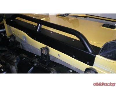 Rock Hard 4x4 Patriot Series Rocker Guards w/ Tube Sliders - Raw Finish for Jeep Wrangler TJ 1997-2006 - RH-3001-S