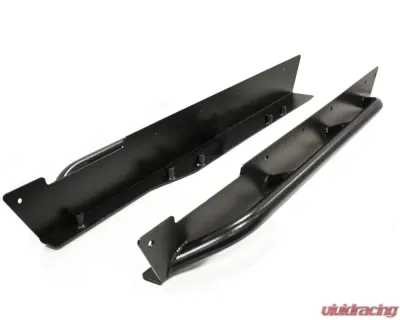 Rockhard 4x4 Black Patriot Series Rocker Guards w/ Tube Sliders Jeep Wrangler Unlimited LJ 2003-2006 - RH-3001-UCS