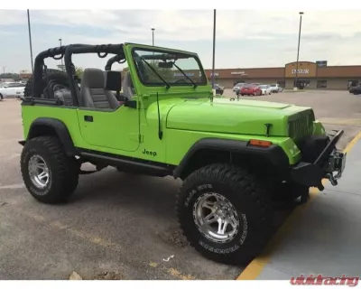 Rockhard 4x4 Patriot Series Rocker Guards w/ Tube Sliders Jeep Wrangler YJ 1987-1995 - RH-3003-YJ