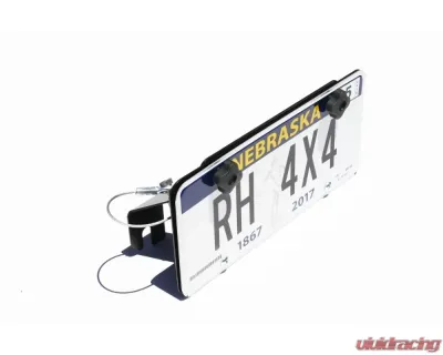 Rockhard 4x4 Hawse Fairlead License Plate Mount w/ Cable Lanyard - RH-4004