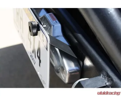 Rockhard 4x4 Hawse Fairlead License Plate Mount w/ Cable Lanyard - RH-4004