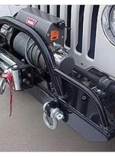 Rock Hard 4x4 Narrow Width Legendary Front Bumper Straight Up Hoop w/ Tube Extensions for Jeep CJ | YJ | TJ | LJ 1976-2006                                     - RH-4005-CX46 - Image 9