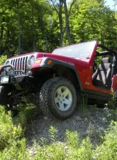 Rock Hard 4x4 Narrow Width Legendary Front Bumper Straight Up Hoop w/ Tube Extensions for Jeep CJ | YJ | TJ | LJ 1976-2006                                     - RH-4005-CX46 - Image 10
