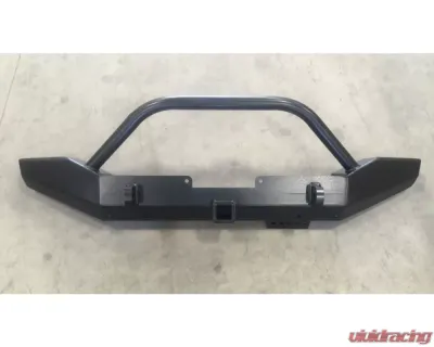 Rockhard 4x4 Patriot Series Full Width Front Bumper w/Receiver Jeep CJ5 | CJ7 | CJ8 | Wrangler YJ | TJ | LJ 1976-2006 - RH-4011