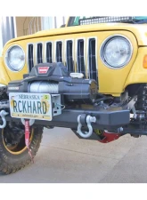 Rock Hard 4x4 Freedom Series Front Bumper for Jeep CJ5 | CJ7 | CJ8 | YJ | TJ | LJ 1976-2006                                     - RH-4014 - Image 4