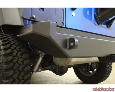 Rockhard 4x4 Patriot Series Rear Bumper W/o Tire Carrier Jeep Wrangler JK 2007-2018 - RH-5000