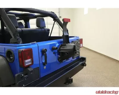 Rockhard 4x4 1.5" Tire Carrier/Factory Spare Tire Relocation Bracket Jeep Wrangler JK 2/4-Door 2007-2018 - RH-5000-R