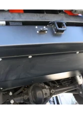 Rockhard 4x4 Black Rear Bumper Muffler Skid Plate Jeep Wrangler JK 2/4-Door 2007-2018                                     - RH-5001-A - Image 5