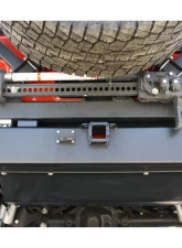 Rockhard 4x4 Black Rear Bumper Muffler Skid Plate Jeep Wrangler JK 2/4-Door 2007-2018                                     - RH-5001-A - Image 6