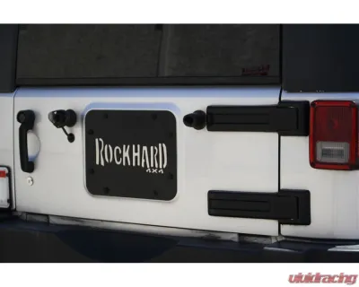 Rock Hard 4x4 Tailgate Vent Plate w/ Stainless Steel Insert for Jeep Wrangler JK 2/4DR 2007-2018 - RH-5016
