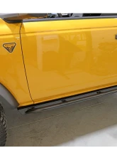 Rock Hard 4x4 Patriot Series Tube Slider Rocker Guards - Angled Up for Ford Bronco 2DR 2021+                                     - RH-60100 - Image 13