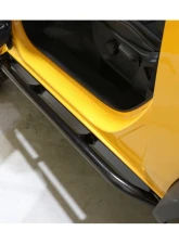Rock Hard 4x4 Patriot Series Tube Slider Rocker Guards - Angled Up for Ford Bronco 2DR 2021+                                     - RH-60100 - Image 4