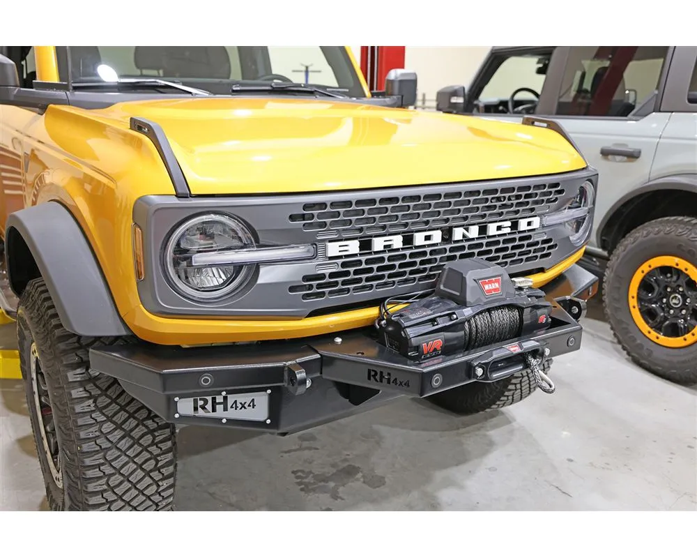 Rock Hard 4x4 Winch Mounting Plate for RH4x4 Front Bumper for Ford Bronco 2021+ - RH-60211
