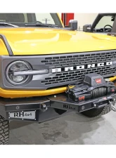 Rock Hard 4x4 Winch Mounting Plate for RH4x4 Front Bumper for Ford Bronco 2021+                                     - RH-60211 - Image 4