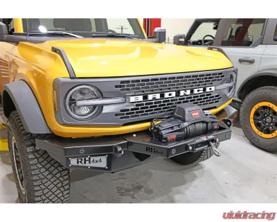 Rock Hard 4x4 Winch Mounting Plate for RH4x4 Front Bumper for Ford Bronco 2021+ - RH-60211