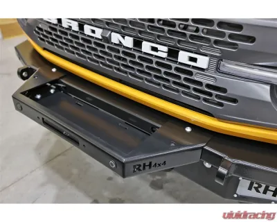 Rock Hard 4x4 Winch Mounting Plate for RH4x4 Front Bumper for Ford Bronco 2021+ - RH-60211