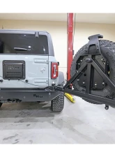 Rock Hard 4x4 Patriot Series Rear Bumper with Tire Carrier for Ford Bronco 2021+                                     - RH-60301 - Image 5