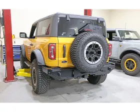 Rock Hard 4x4 Aluminum Patriot Series Rear Bumper for Ford Bronco 6G 2021+