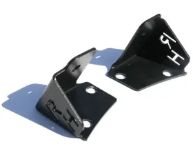 Rockhard 4x4 A-Pillar Windshield Light Mounts Jeep Wrangler JK 2/4-Door 2007-2018