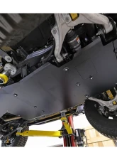 Rock Hard 4x4 Aluminum Complete Bellypan Skid Plate System without Factory Fuel Skid Ford Bronco 2DR 2021+                                     - RH-60540 - Image 6