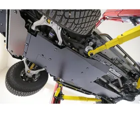 Rock Hard 4x4 ALUMINUM Complete Bellypan Skid Plate System without Factory Fuel Skid Ford Bronco 4DR 2021+