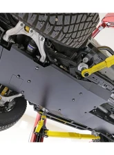 Rock Hard 4x4 ALUMINUM Complete Bellypan Skid Plate System without Factory Fuel Skid Ford Bronco 4DR 2021+                                     - RH-60549 - Image 6