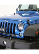 Rockhard 4x4 Factory Front Bumper Light Mount Jeep Wrangler JK 2/4-Door 2007-2018                                     - RH-6060 - Image 3